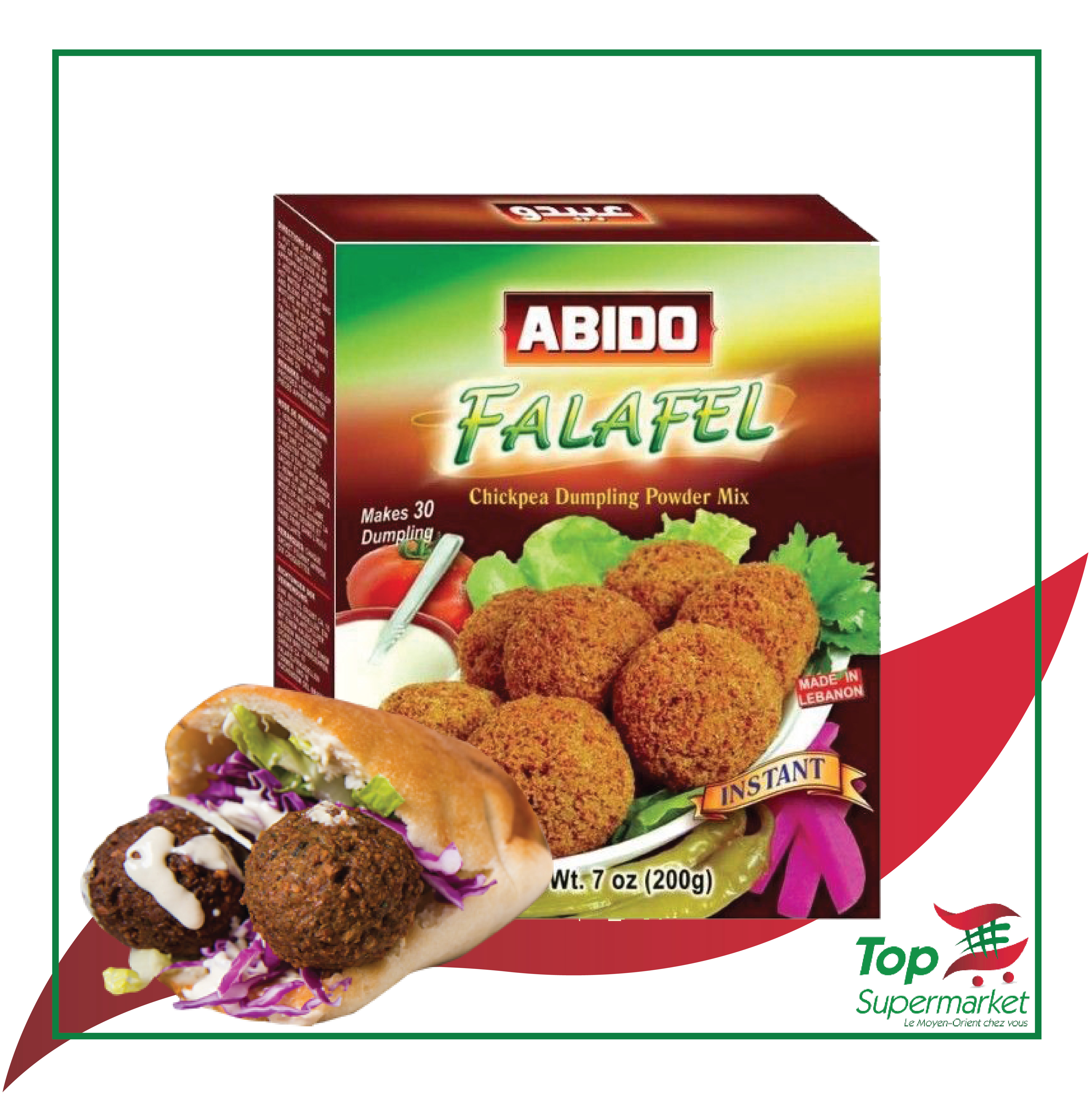 Abido Falafel en poudre 200gr